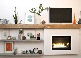 tips how to decorate wood beam shelf