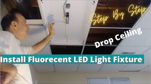 install led fluorecent light fixture