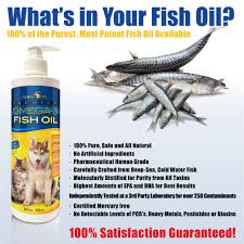 Fish oil, such as salmon, pollock and sardine oil, is great because it fights hairballs on both fronts. Premium Omega 3 Fish Oil For Dogs And Cats Terramax Pro