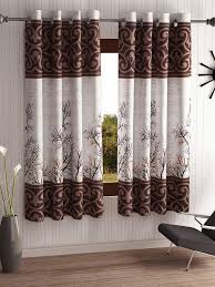 brown curtains and sheers and sheers
