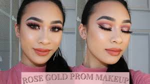 rose gold fantasy prom 2019 makeup