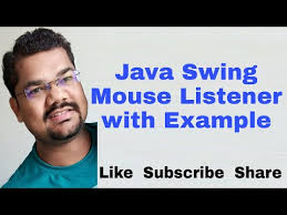 java swing mouse listener