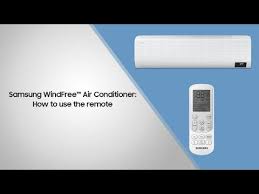 samsung windfree air conditioner how