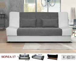 Clack Sofabed Fabric With Storage