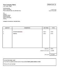 View Simple Invoice Template Download Pics