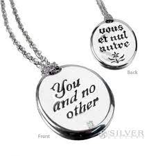 Get the best deals on inspirational quote necklaces and save up to 70% off at poshmark now! Sterling Silver Quote Necklace You And No Other