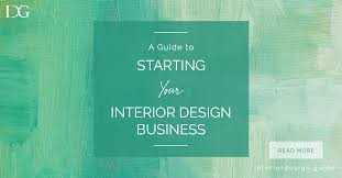 an interior design business