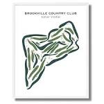 Get Printed Brookville Country Club, New York - Canvas / 18x24 ...