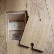 electrical outlets in floor