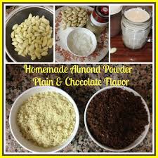 homemade almond powder how to make