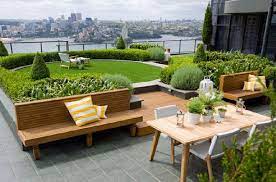Rooftop Garden Decoration Services At