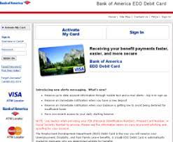 Jun 06, 2021 · i'm going to answer this based on the information on the edd web site. My Coupons Code 2020 Bank Of America Activate Edd Boa Debit Card Direct Deposit