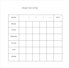 Good Behavior Chart Template Best Of Reward Printable Free