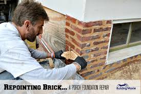 Repointing Brick Foundation