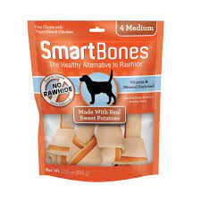 smartbones rawhide free dog bones