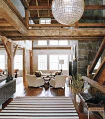 interior modern rustic barn style at