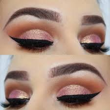 rose gold makeup ideas to emphasize