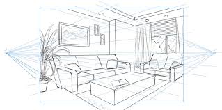how to draw backgrounds in perspective
