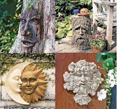 Green Man Sculptures A Nature Spirit A