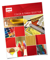 Our New Color Finish Selector Is Here Apco News