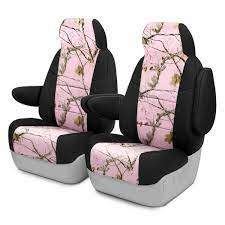 3rd Row Camo Ap Pink Custom Seat Covers