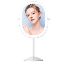 fascinate 9 lighted makeup mirror with