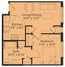floor plans of senior living at