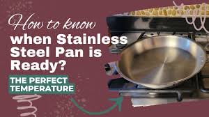 stainless steel pan is ready for cooking