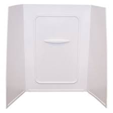 Check spelling or type a new query. Better Bath 210392 White Plastic Surround Shower Wall 36 L X 24 W Camperid Com