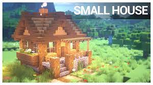 best minecraft small house build blueprints
