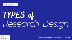4 types of research design fully