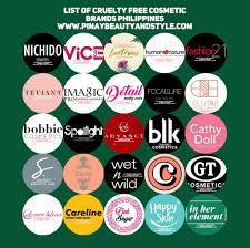 25 free cosmetic brands