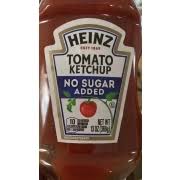 heinz tomato ketchup no sugar added