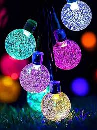 Colorful Bubble Ball String Lights