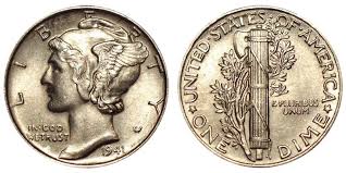 1941 Mercury Silver Dime Coin Value Prices Photos Info