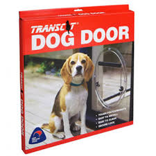 Tran Medium Dog Door Glass Fitting