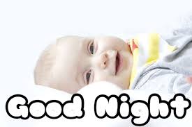 cute good night baby images