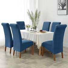 Velvet Xl Chair Covers For Dining Room