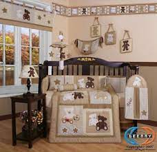 Boutique Baby Teddy Bear Crib Bedding
