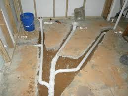 Designed to push waste vertically, against gravity, this basement bathroom pump allows you to install an additional bathroom as much as 15 feet below the sewer line. Plumbing In Basement Floor Cheaper Than Retail Price Buy Clothing Accessories And Lifestyle Products For Women Men