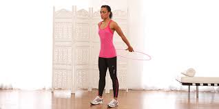 how to work out with a hula hoop
