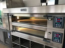 polin stratos 3sta deck oven used