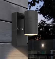 Black Outdoor Wall Light Dusk Till Dawn