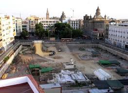 Resultado de imagen de arqueologia en la Encarnacion de Sevilla