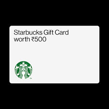 starbucks gift card worth 500