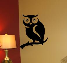 King Owl Beautiful Wall Decals