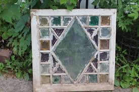 Rustic Farmhouse Vintage Stained Glass