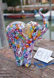Murano Glass Animals Big Elephant