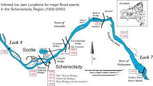 Major Floods On The Mohawk River Ny 1832 2000