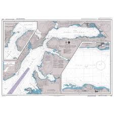 Admiralty Chart 4982 Prince William Sound Valdez Arm Port Valdez